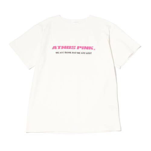 atmos pink フロントロゴ ビッグT WHITE 20SU-I