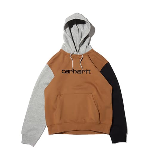 CARHARTT HOODED CARHARTT TRICOL SWEATSHIRT Hamilton Brown 20FW-I