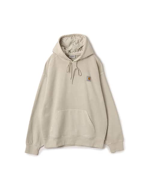 CARHARTT HOODED VISTA SWEATSHIRT Fleur De Sel / garment dyed - ベージュ