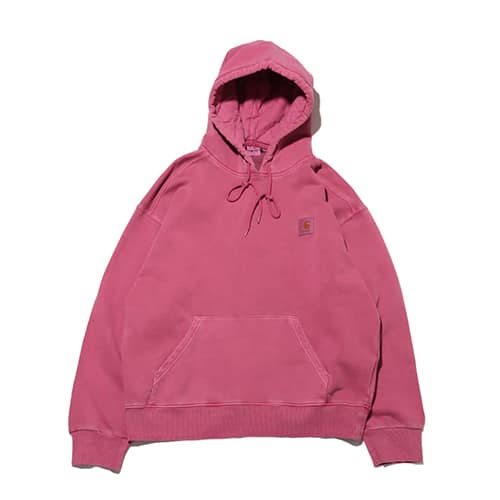 CARHARTT HOODED NELSON SWEATSHIRT Magenta garment 