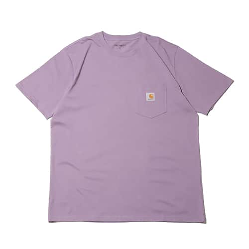 Carhartt S/S Pocket T-Shirt GLASSY Purple 23FW-I - パープル - L