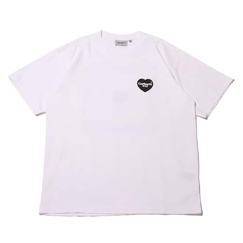 CARHARTT S/S HEART BANDANA T-SHIRT White / Black 24SS-I