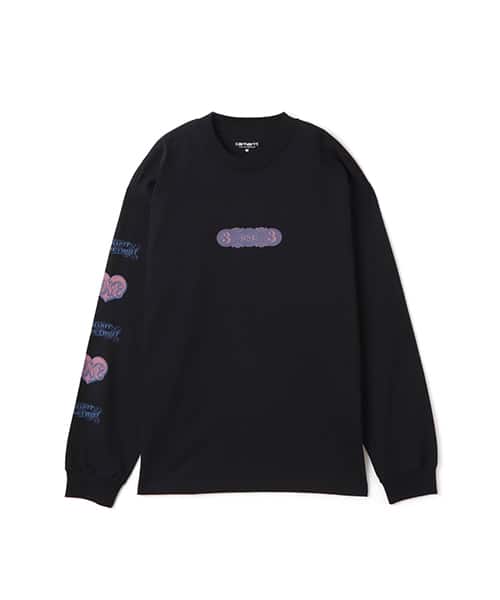 CARHARTT L/S 3 ONE 3 T-SHIRT Deep Night - ネイビー
