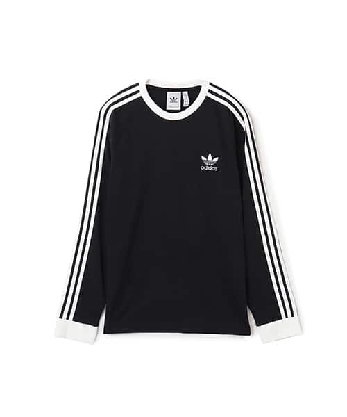 adidas ADICOLOR CLASSICS 3-STRIPES LONGSLEEVE T-SHIRT ブラック