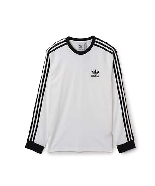 adidas ADICOLOR CLASSICS 3-STRIPES LONGSLEEVE T-SHIRT ホワイト