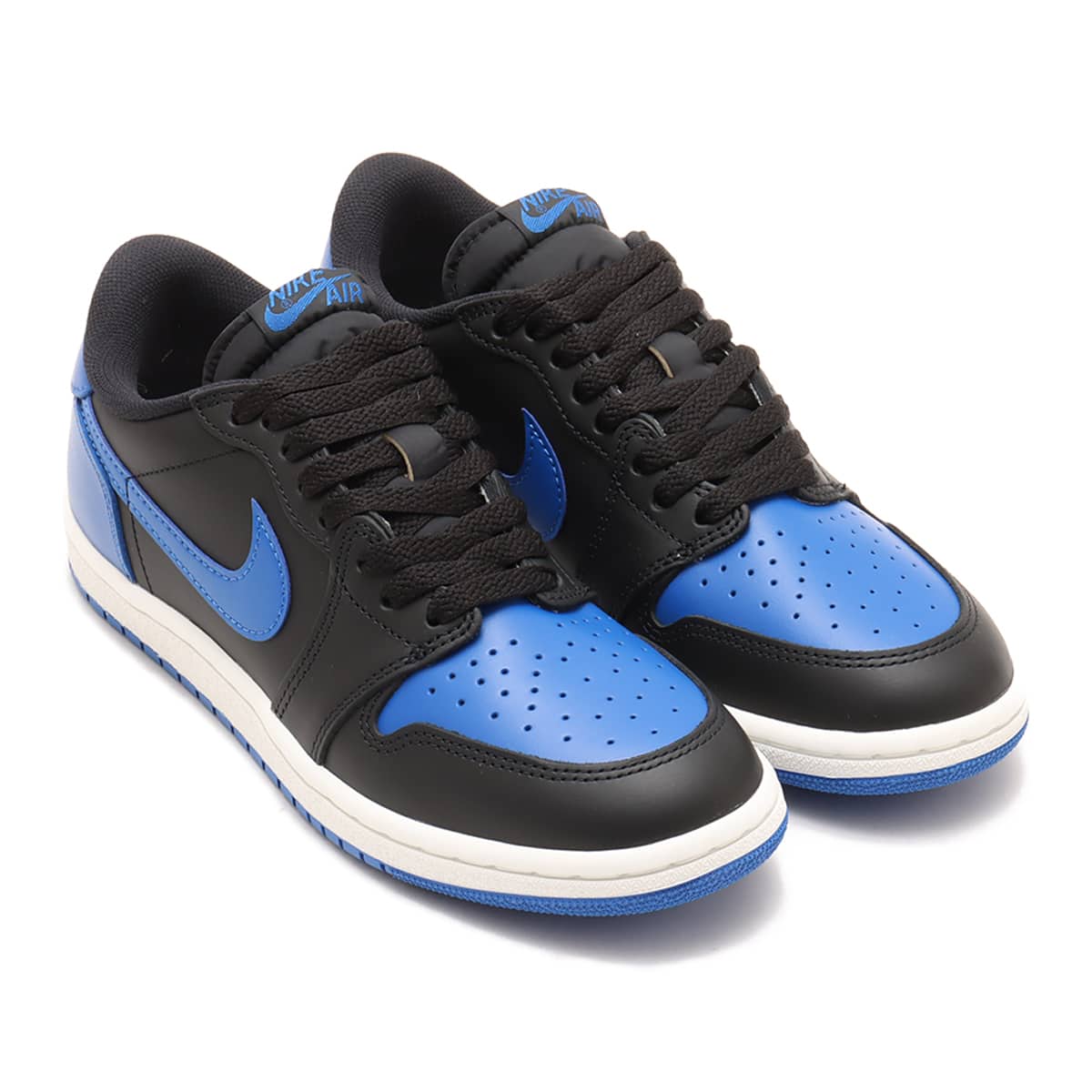 JORDAN BRAND AIR JORDAN 1 LOW 85 BLACK/VARSITY ROYAL-SUMMIT WHITE