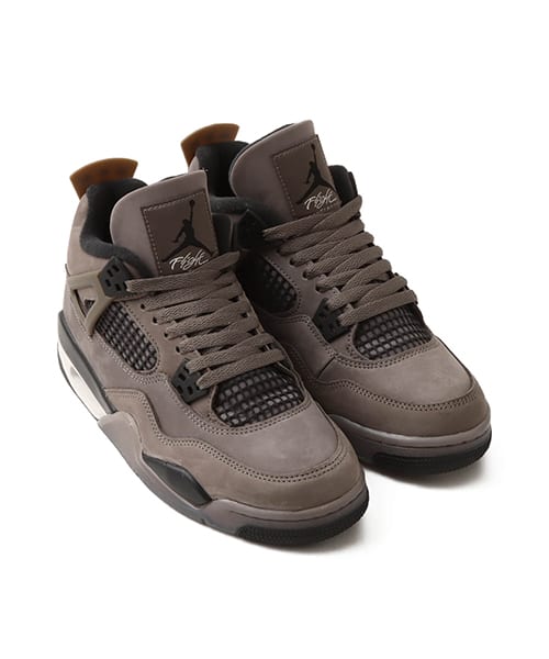 JORDAN BRAND AIR JORDAN 4 RETRO OG (GS) CAVE STONE/BLACK-PHANTOM ジョーダン ブランド エア ジョーダン 4 レトロ OG GS ブラウン