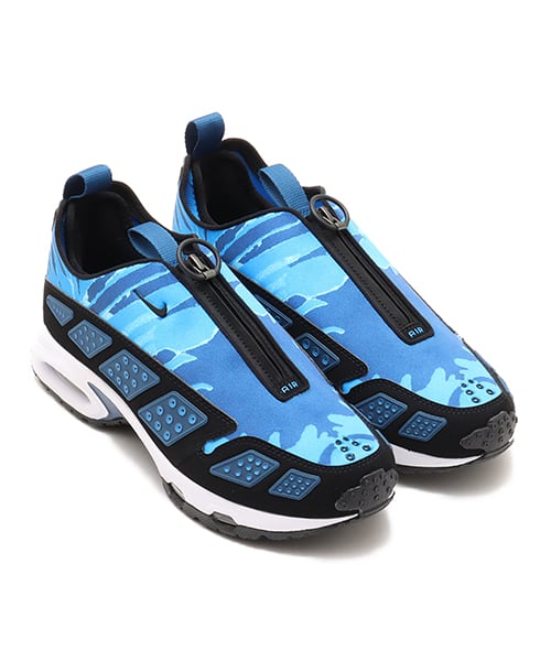 NIKE W AIR MAX SNDR CAMO COURT BLUE/BLACK-ALUMINUM-BLUE TINT