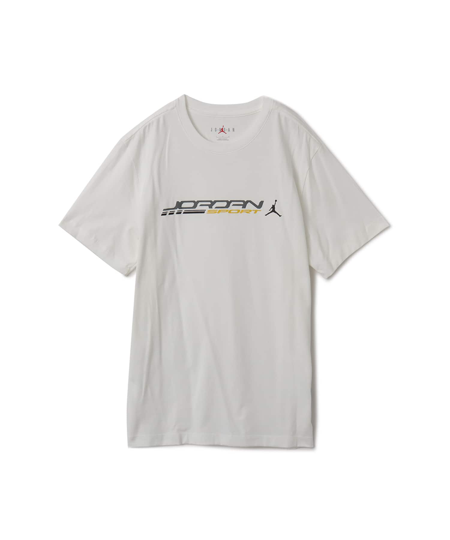JORDAN BRAND M J CORE BLANK SS CREW MTRSPT WHITE/SMOKE GREY