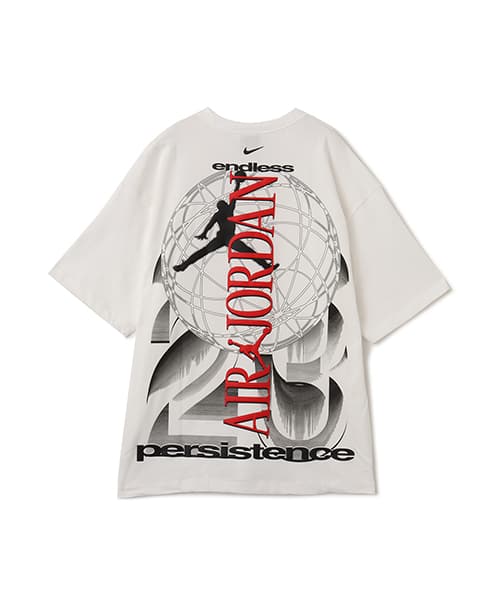 JORDAN BRAND M J KOR SS TEE WHITE/VARSITY RED