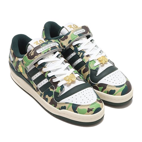 adidas FORUM 84 BAPE LOW FTWWHT/SUPCOL/OWHITE 23SS-S