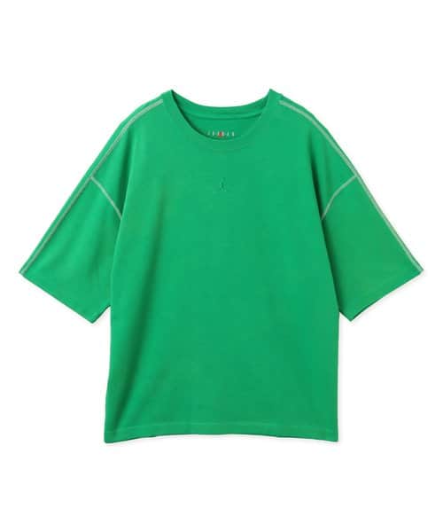 JORDAN BRAND M J FLT HVYWT SS TOP LUCKY GREEN/SAIL/(LUCKY GREEN) - カーキ