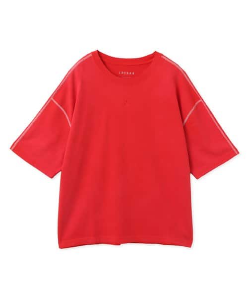 JORDAN BRAND M J FLT HVYWT SS TOP UNIVERSITY RED/SAIL/(UNIVERSITY RED) - レッド