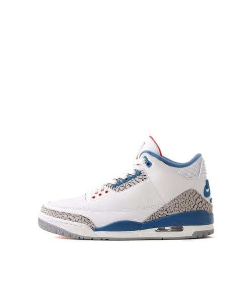 JORDAN BRAND AIR JORDAN 3 RETRO OG WHITE/FIRE RED-TRUE BLUE