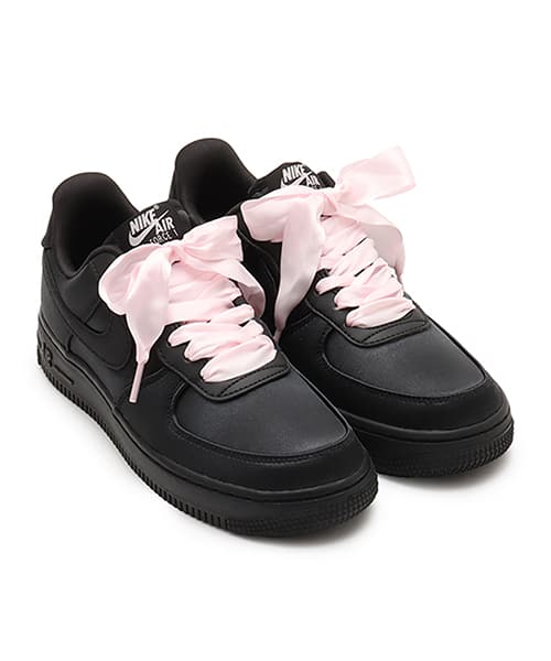 NIKE WMNS AIR FORCE 1 '07 LV8 BLACK/BLACK-PINK ICE