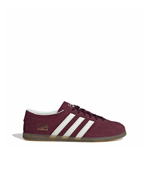adidas GAZELLE LO PRO W MAROON/CWHITE/GUM3 - バーガンディー