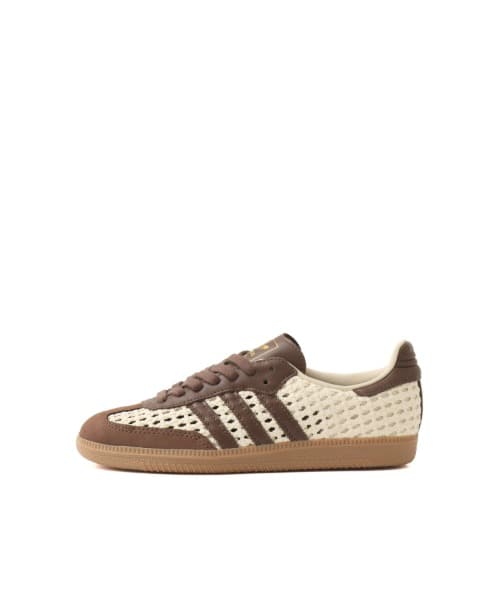 adidas SAMBA OG W CREWHT/EARSTR/GOLDMT - ホワイト