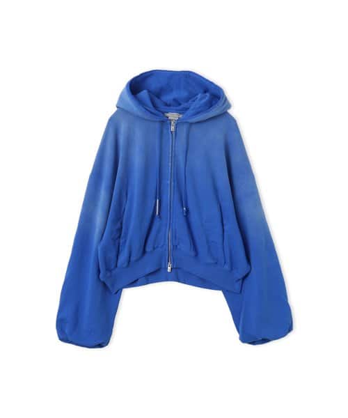 NIKE W NRG NK STUDIO FLEECE HOODIE BLUE - ブルー