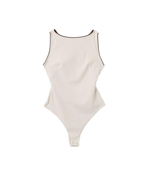 NIKE W NRG NK BODYSUIT OFFWHITE - オフホワイト