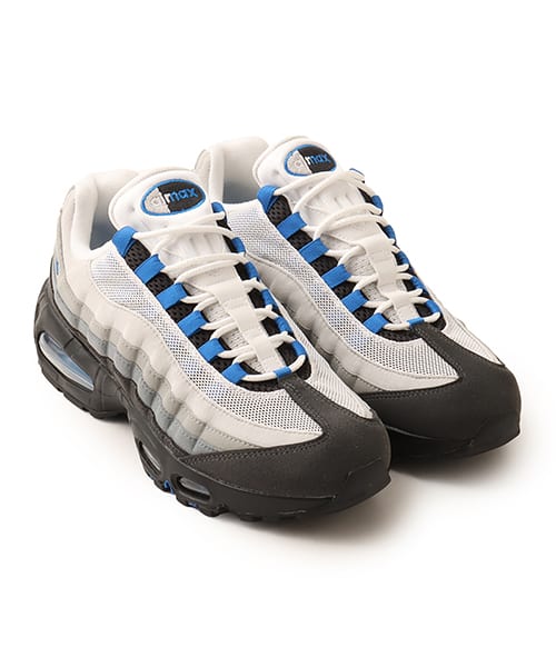 NIKE AIR MAX 95 BIG BUBBLE WHITE/BLUE SPARK-NEUTRAL GREY ナイキ エア マックス 95 ビッグバブル ブルー
