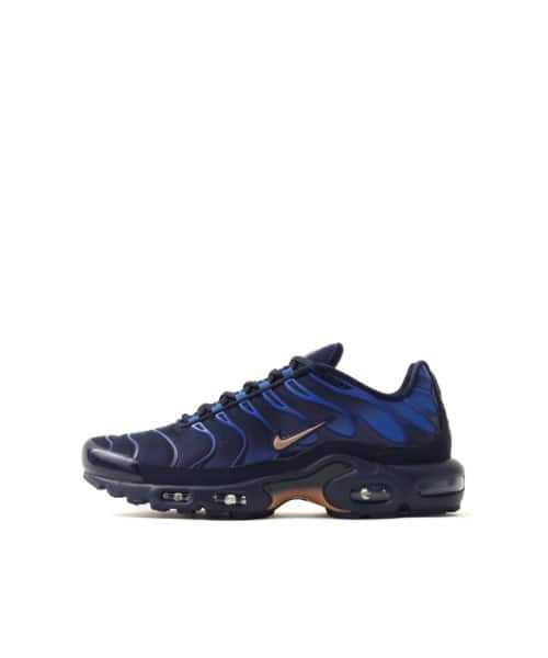 NIKE AIR MAX PLUS OG BLACKENED BLUE/METALLIC COPPER - ブルー