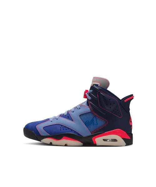 JORDAN BRAND AIR JORDAN 6 RETRO SP MIDNIGHT NAVY/INFRARED 23-GAME ROYAL - ブルー
