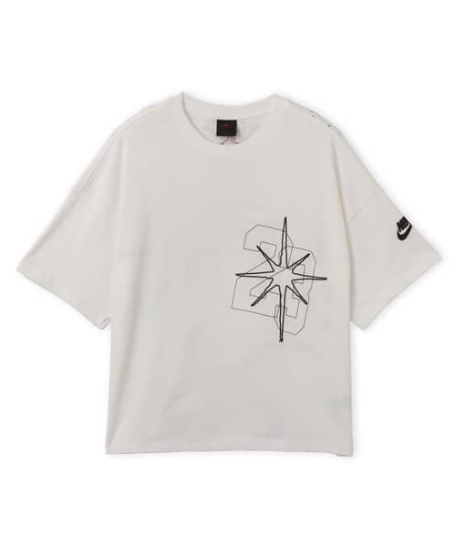 JORDAN BRAND M J BLK CAT STAR SS TEE