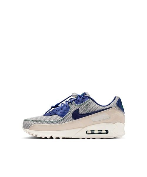 NIKE AIR MAX 90 QS COCONUT MILK/DEEP ROYAL BLUE-LEGION PINE - ベージュ