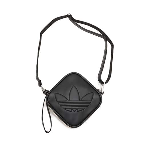 adidas DIAMOND SHAPPED BAG ブラック