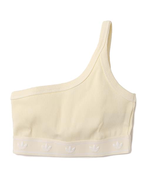 adidas RIB BRA TOP クリームホワイト