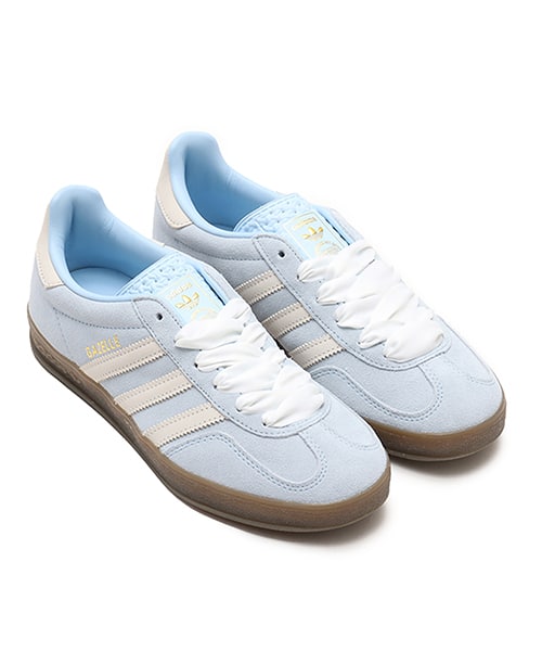 adidas GAZELLE INDOOR W CLEAR PINK/OFF WHITE/GUM（アディダス