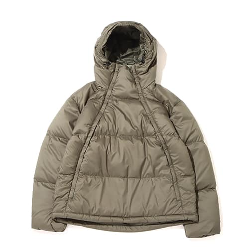 snow peak Recycled Light Down Pullover Olive 22FA-I