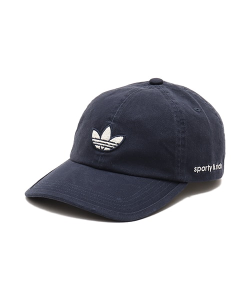adidas SPORTY & RICH CAP ナイトネイビー