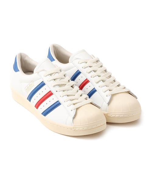 adidas SUPERSTAR VINTAGE MADE IN GERMANY CWHITE/BLUE/BETSCA - ホワイト