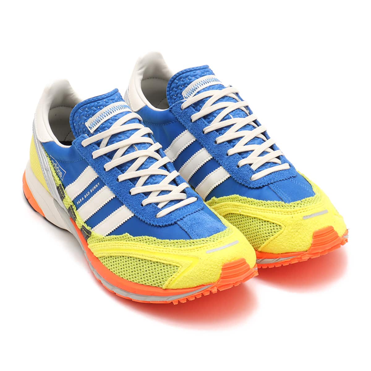 adidas BAD BUNNY ADIZERO 72 BLUE/CORE WHITE/SHOCK YELLOW