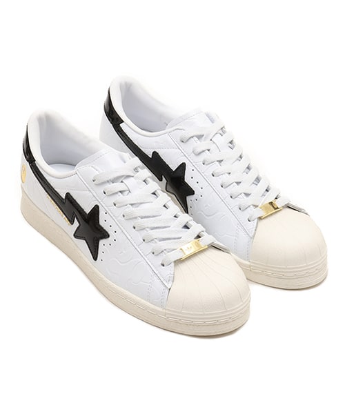 adidas SUPERSTAR V BAPE FOOT WEAR WHITE/CORE BLACK/OFF WHITE