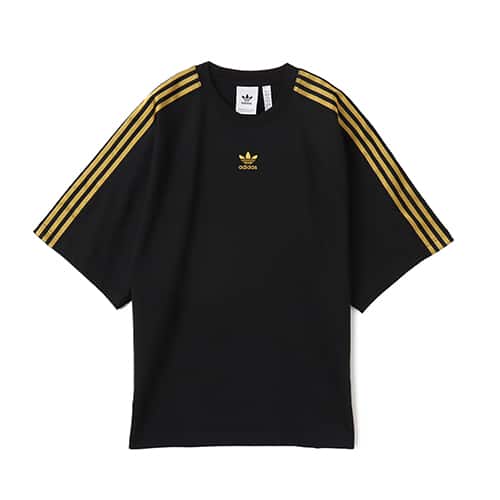 adidas SUPERSTAR TEE ブラック/ゴールドメタリック