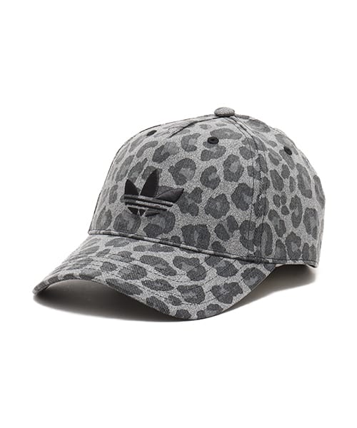 adidas LEOPARD BASEBALL CAP カーボン/ブラック