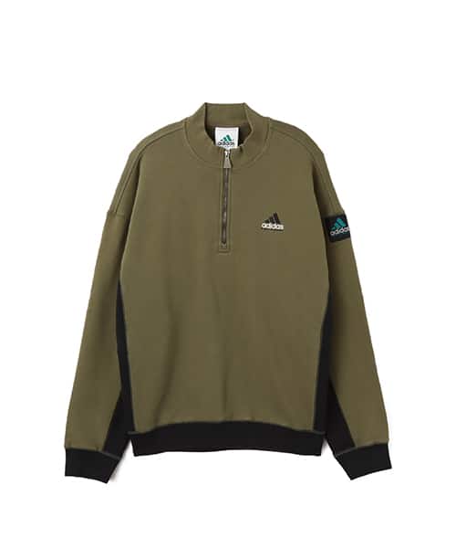 adidas EQUIPMENT BLOCKED HALF-ZIP