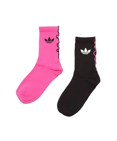 adidas RUFFLE CREW SOCKS 2 PAIRS