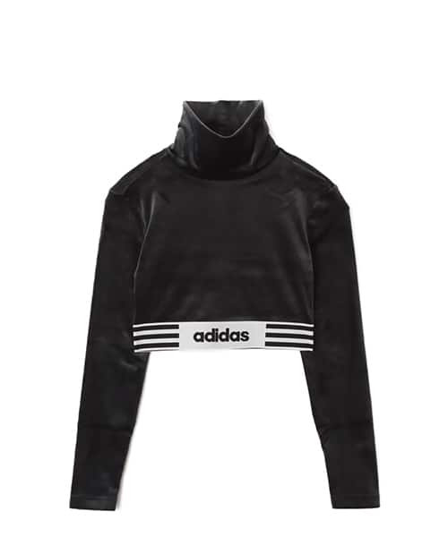 adidas WINTERIZED LS CROP TEE