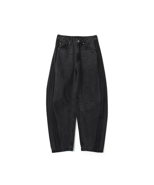 adidas ADILENIUM SEASON 3 BANANA FITTED WASHED DENIM PANTS