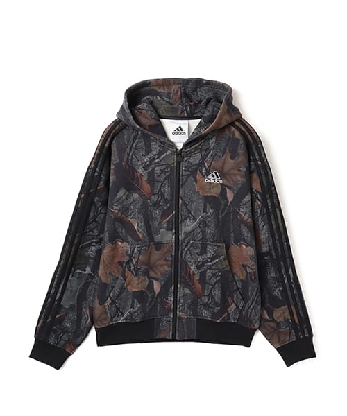 adidas CAMO HOODED FULL-ZIP