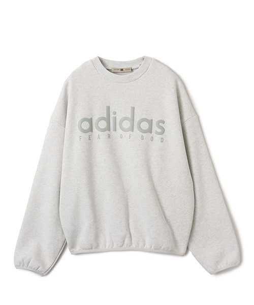 adidas FEAR OF GOD ATHLETICS HEATHER FLEECE CREWNECK
