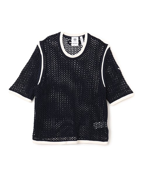 adidas WALES BONNER KNIT TOP ナイトネイビー