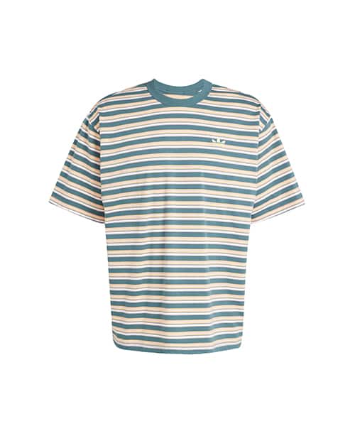 adidas STRIPE TEE マルチカラー/セミピンクスパーク/オールモストイエロー/ヘイジーオレンジ