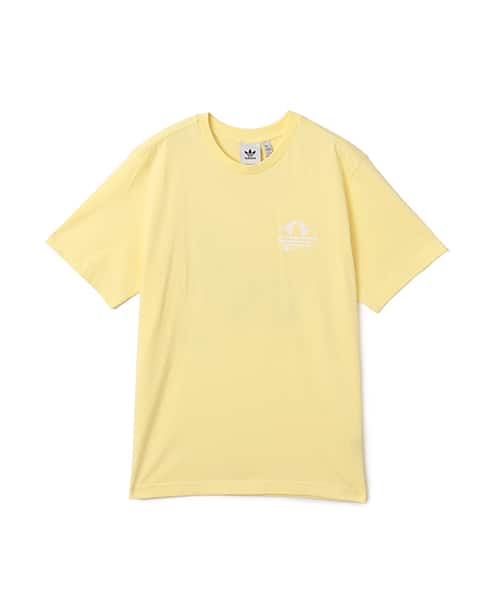 adidas GRAPHIC TEE オールモストイエロー