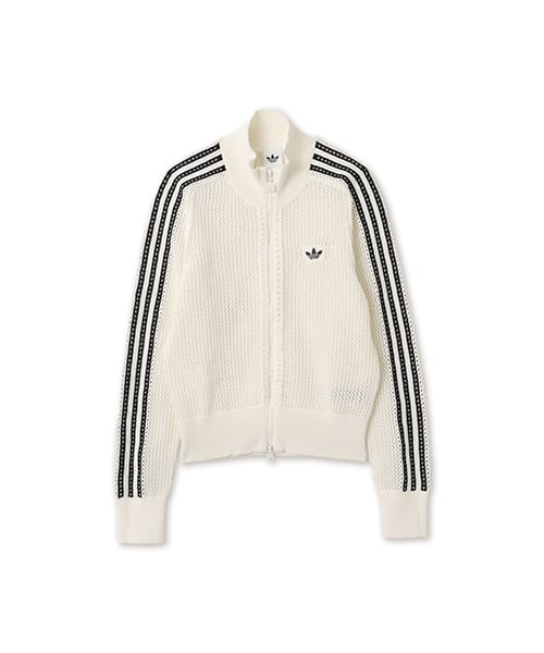 adidas KNITTED CROCHET FIREBIRD TRACK TOP