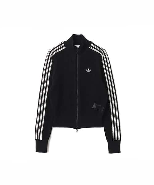 adidas KNITTED CROCHET FIREBIRD TRACK TOP
