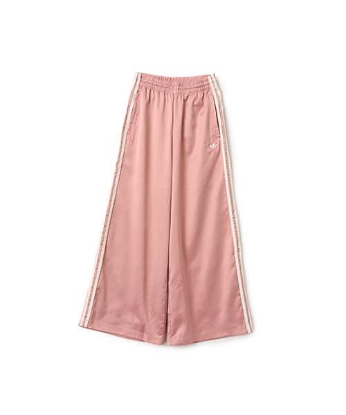 adidas SATIN WIDE LEG PANTS RUFFLE 3S ワンダーモーブ